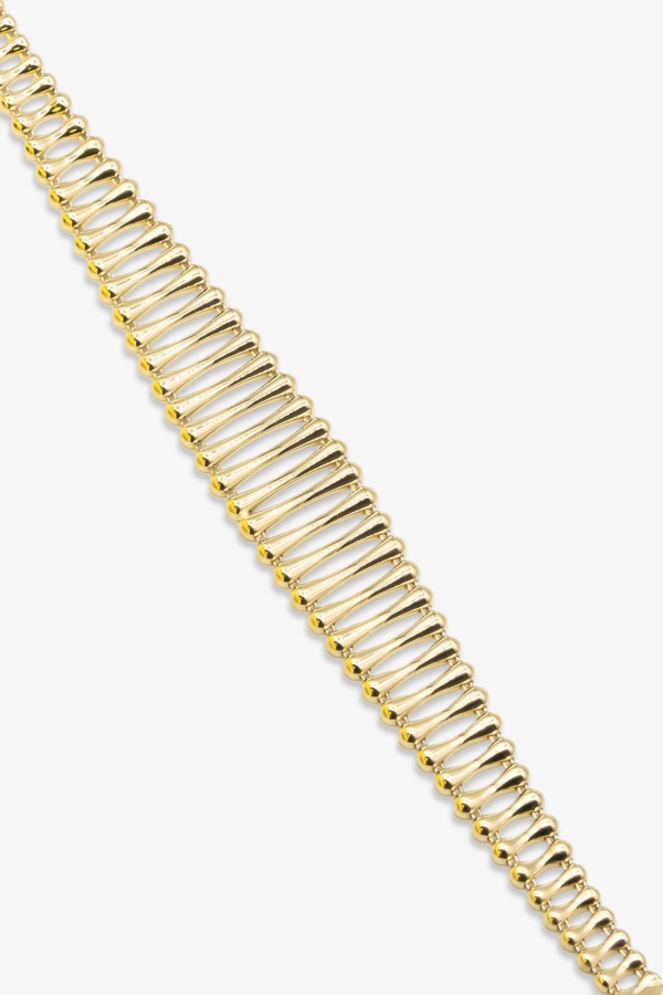 Gold Kemik Altın Bileklik