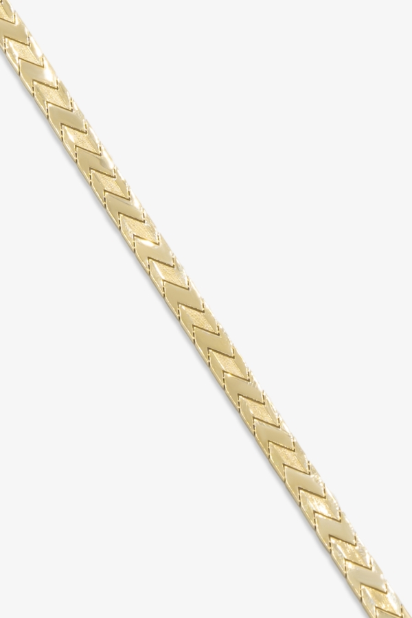 Gold Z Desenli Altın Bileklik