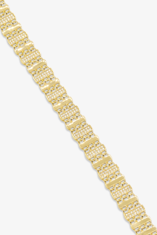 Gold Halka Köprü Altın Bileklik