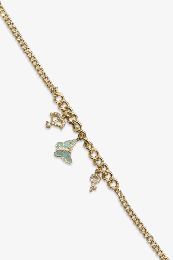 Gold Charm Altın Bileklik