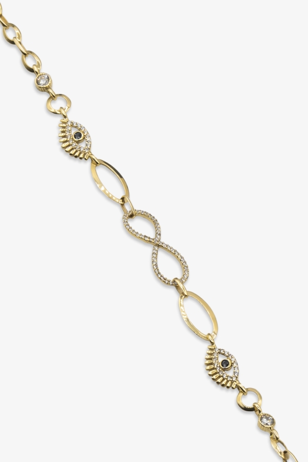 Gold Sonsuzluk Halka Altın Bileklik