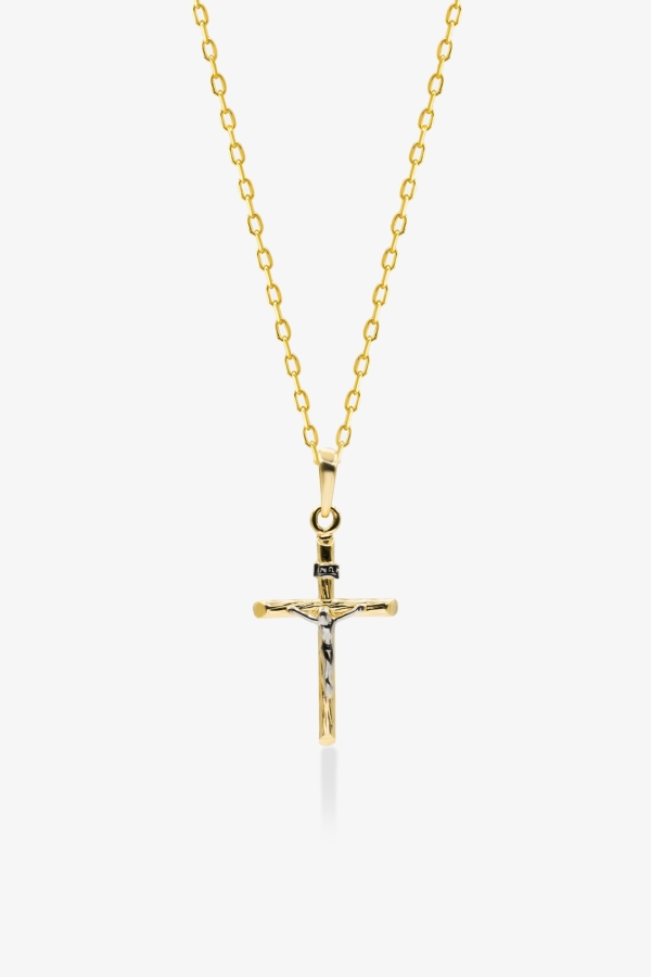 Gold Haç Altın Kolye