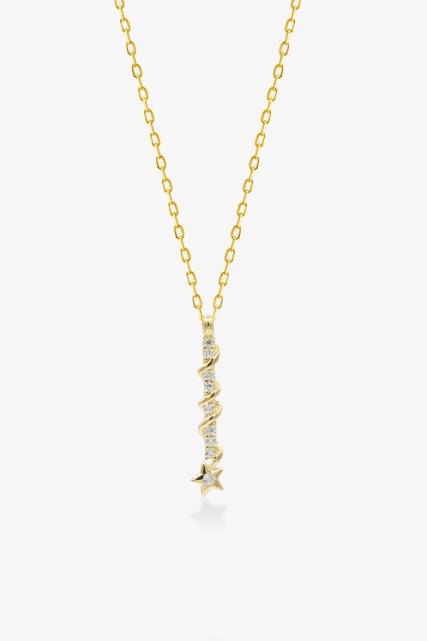 Gold Sirius Altın Kolye